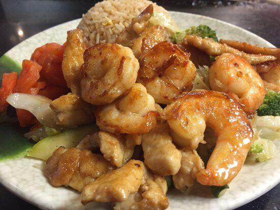 Hibachi Chicken & Jumbo Shrimp