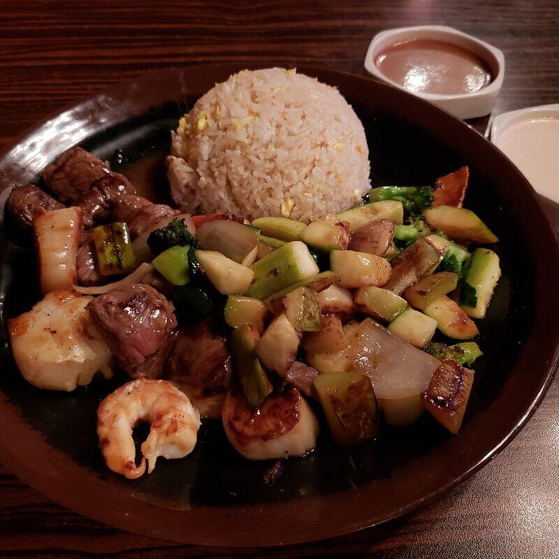 Hibachi Steak & Scallop
