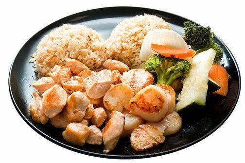 Teriyaki Chicken & Scallop