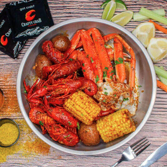 S2. 0.5LB Crawfish & 0.5LB Shrimp & 0.5LB Snow Crab